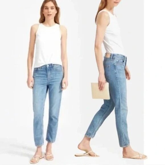 Everlane Denim - Everlane Lightweight Relaxed Jean Medium Wash Denim Women's 27 Regular